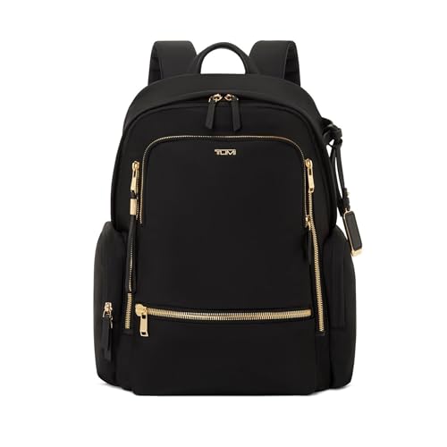 TUMI - Voyageur Celina Backpack - Travel Backpack for Women - For Business, Commute - Holds Up to 16" Laptop - Black & Gunmetal Hardware