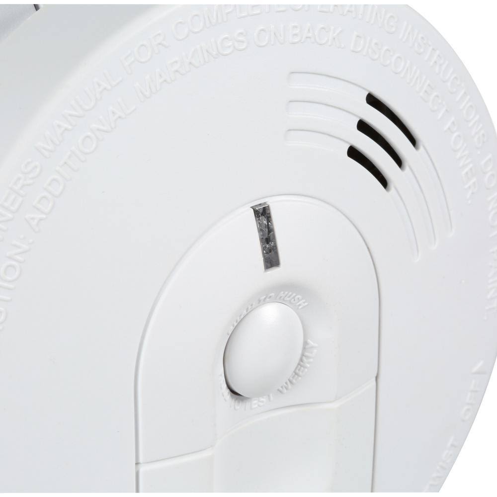 Kidde Firex Hardwired Smoke Detector with Ionization Sensor, 9-Volt Battery Backup, and Front Load Battery Door (12-Pack) i4618