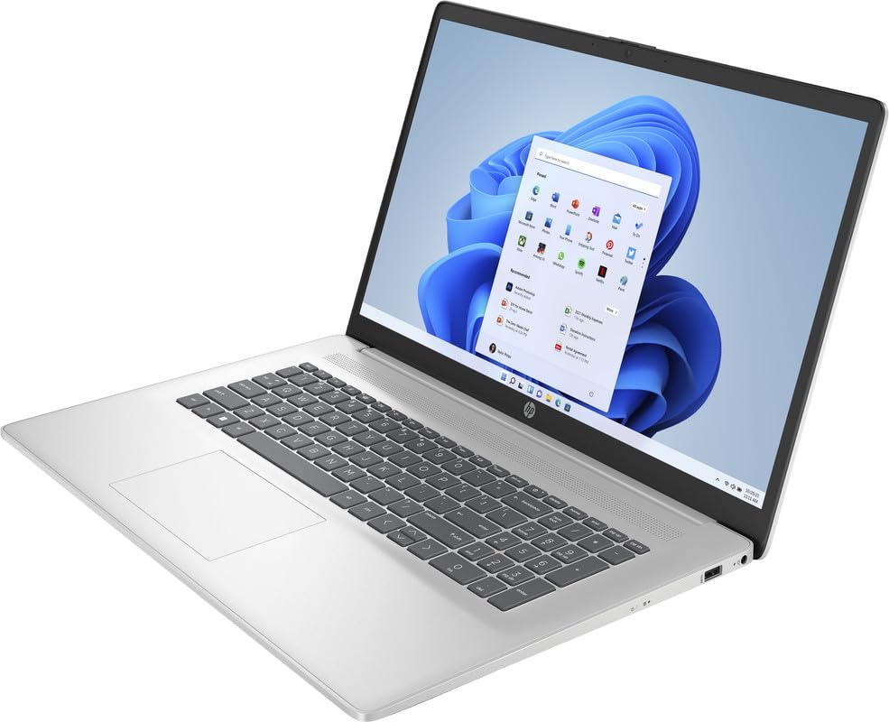 HP 2024 Newest 17 Pavilion Laptop, 17.3'' FHD IPS Anti-Glare Display, 6-Core Intel i3-1215U, 16GB RAM, 1TB SSD, Wi-Fi, Privacy Camera, Fast Charge, Long Battery, Windows 11 Pro +HubxcelAccessory