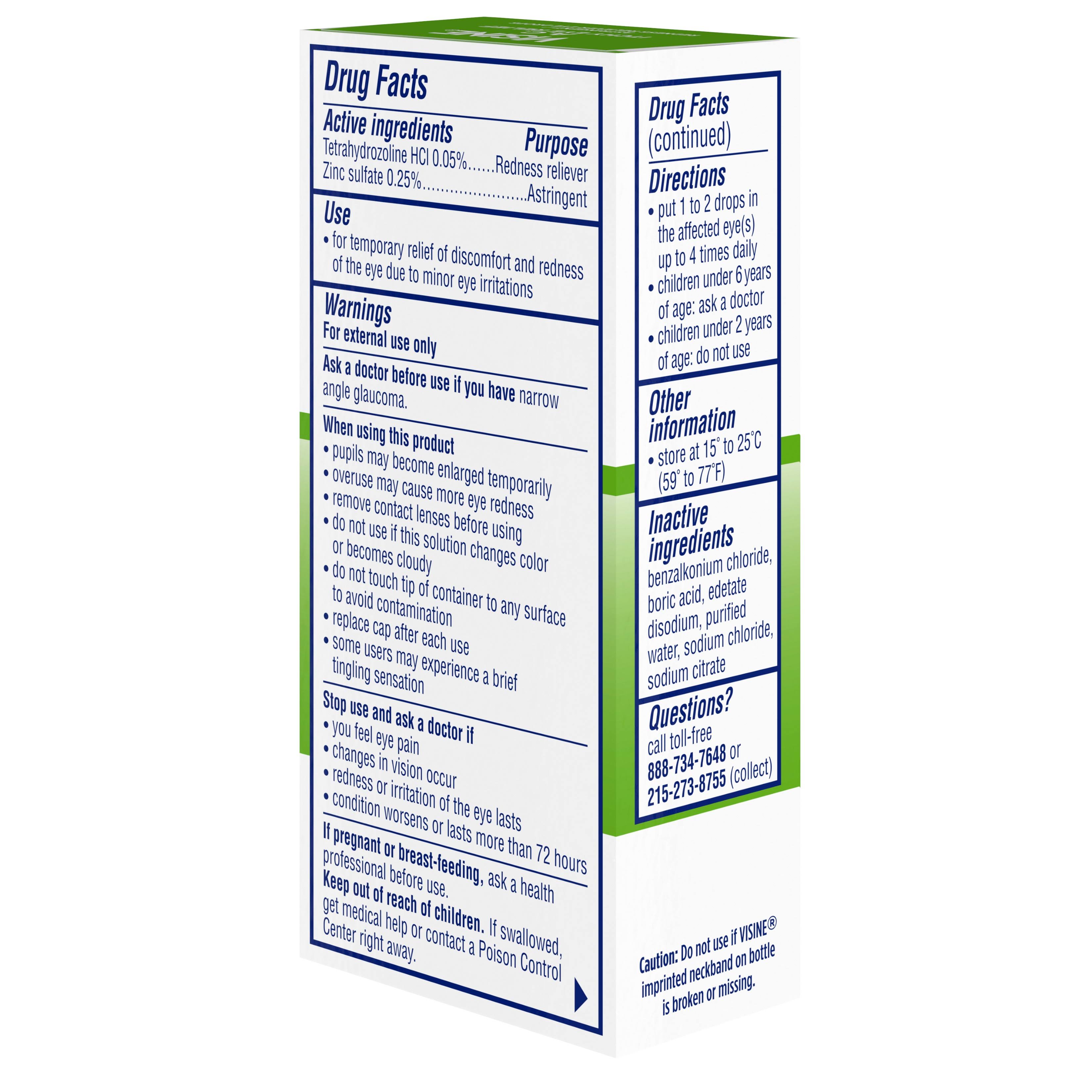 Visine Itchy Eye Relief, A.C. - 0.5 fl oz