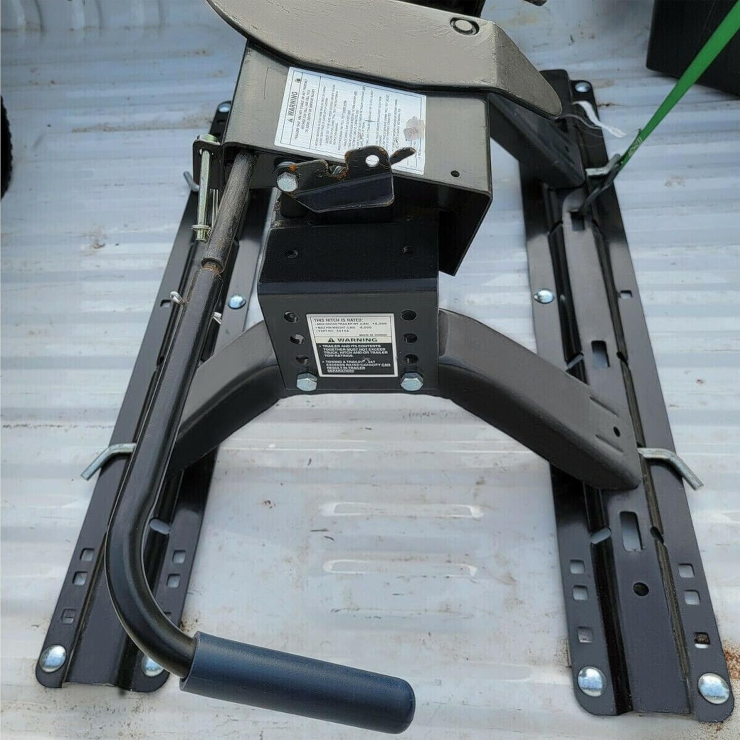 5th Fifth Wheel Mounting Rail Kit Trailer Hitch Mount Steel for Reese 30035 30439 20K