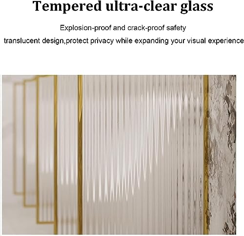 Urinal Screen Toilet Partition, Urinal Partition Wall-Mounted Men Urinal Privacy Screen, Translucent Glass Panels Partition Protection Screen (Bianco Partition*2)