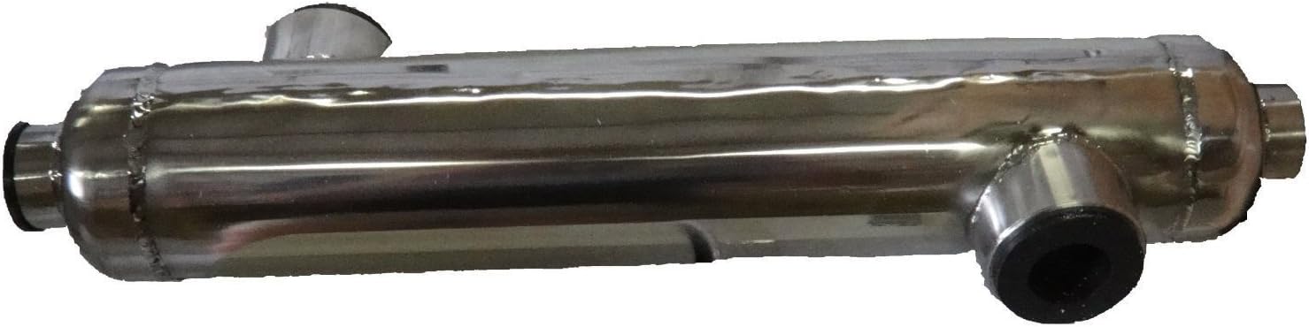 55K BTU Stainless Steel Pool/Hot Tub Heat Exchanger - Outdoor Wood Boiler