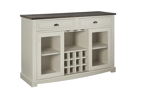 , Server - Dark Oak & White Servers, Sideboards & Buffets