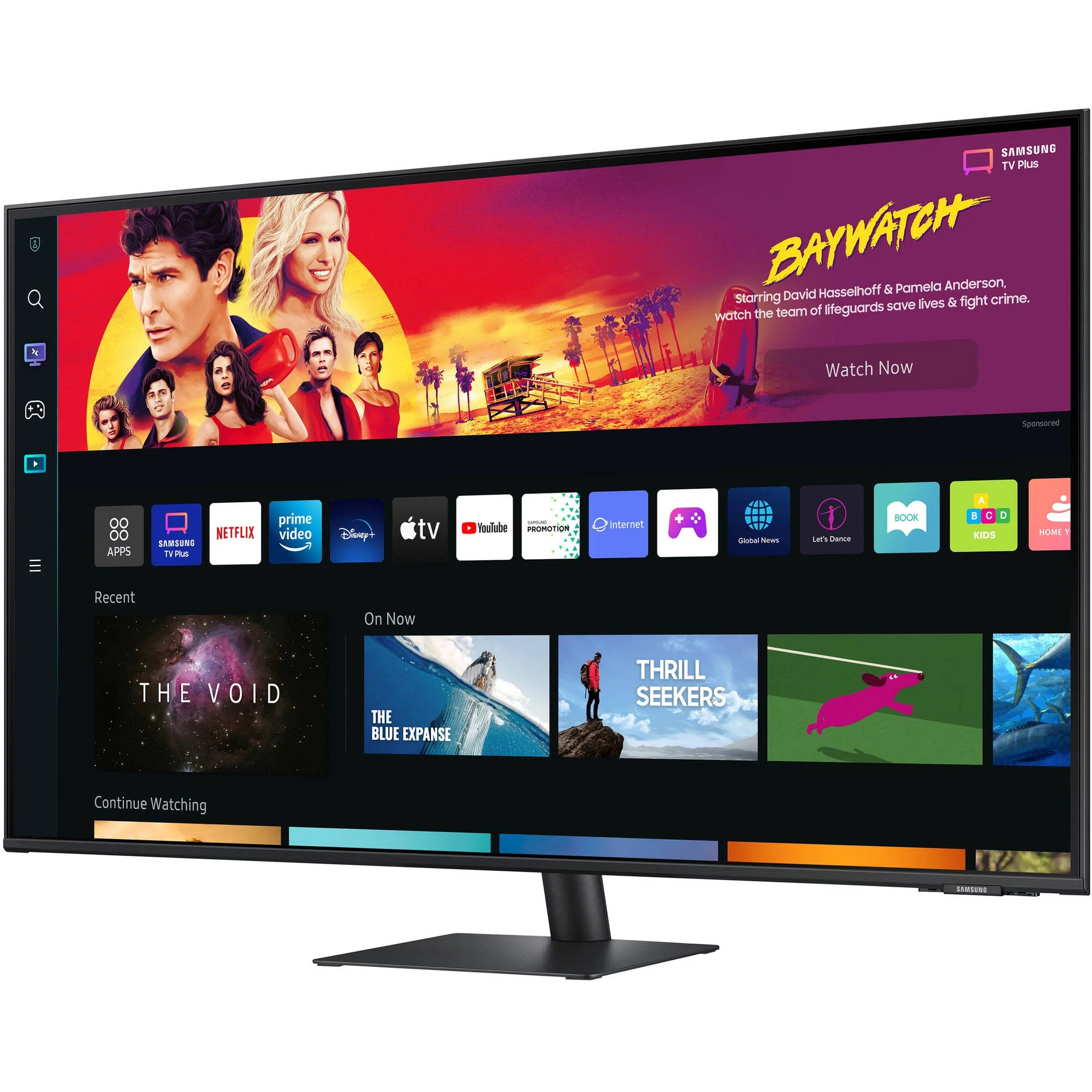 SAMSUNG 43" Class M70B UHD USB-C Smart Monitor and Streaming TV - LS43BM702UNXZA