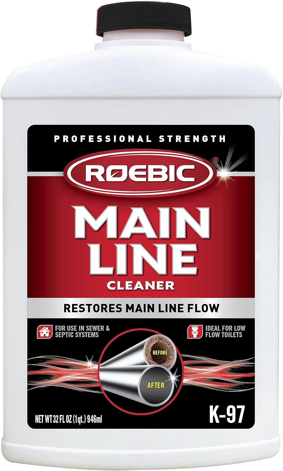 VEVOR Drain Cleaner Machine 75Ft x 1/2Inch, 370W Drain Cleaning Machine Fits 1 Inch & Roebic K-97 Main Line Cleaner, Exclusive Bacteria Digests Paper, Fats