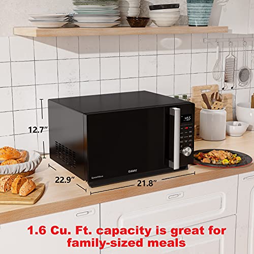 Galanz GSWWA12S1SA10 3-in-1 SpeedWave with TotalFry 360, Microwave, Air Fryer, Convection Oven with Combi-Speed Cooking