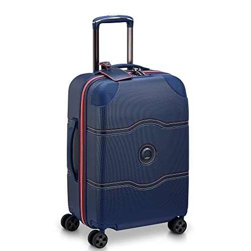 DELSEY PARIS Chatelet Air 2.0 Hardside Luggage with Spinner Wheels, Angora, Checked-Large 28 Inch