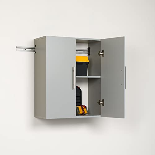 Prepac HangUps Upper Storage Cabinet - Elegant and Spacious Wall Cabinets to Maximize Your Storage, 36" Size, Classic White Finish