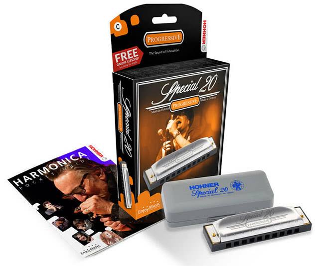 Hohner Progressive Series Special 20 Harmonica in The Key of DB