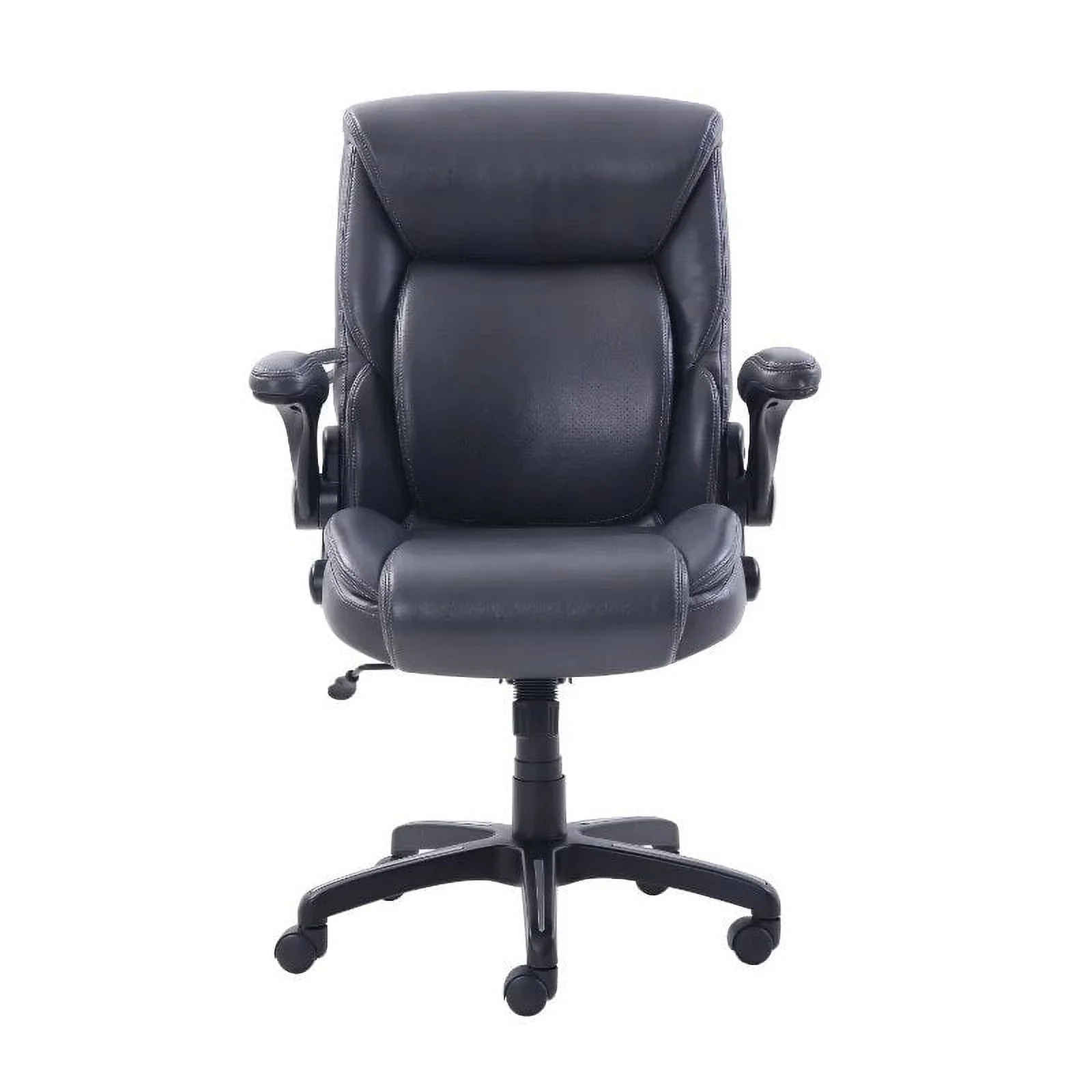 Serta Air Lumbar Bonded Leather Manager Office Chair, Black  Office Furniture  Office Chair  Ergonomic Chair  Gamer Chair