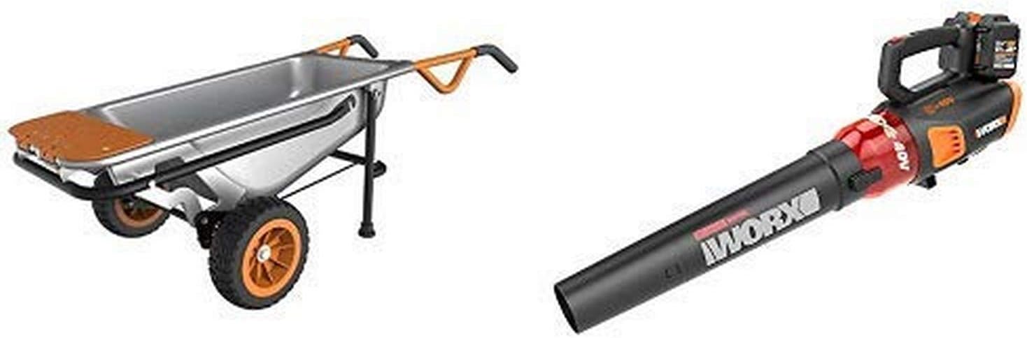 WORX WG050 Aerocart 8-in-1 Yard Cart / Wheelbarrow / Dolly