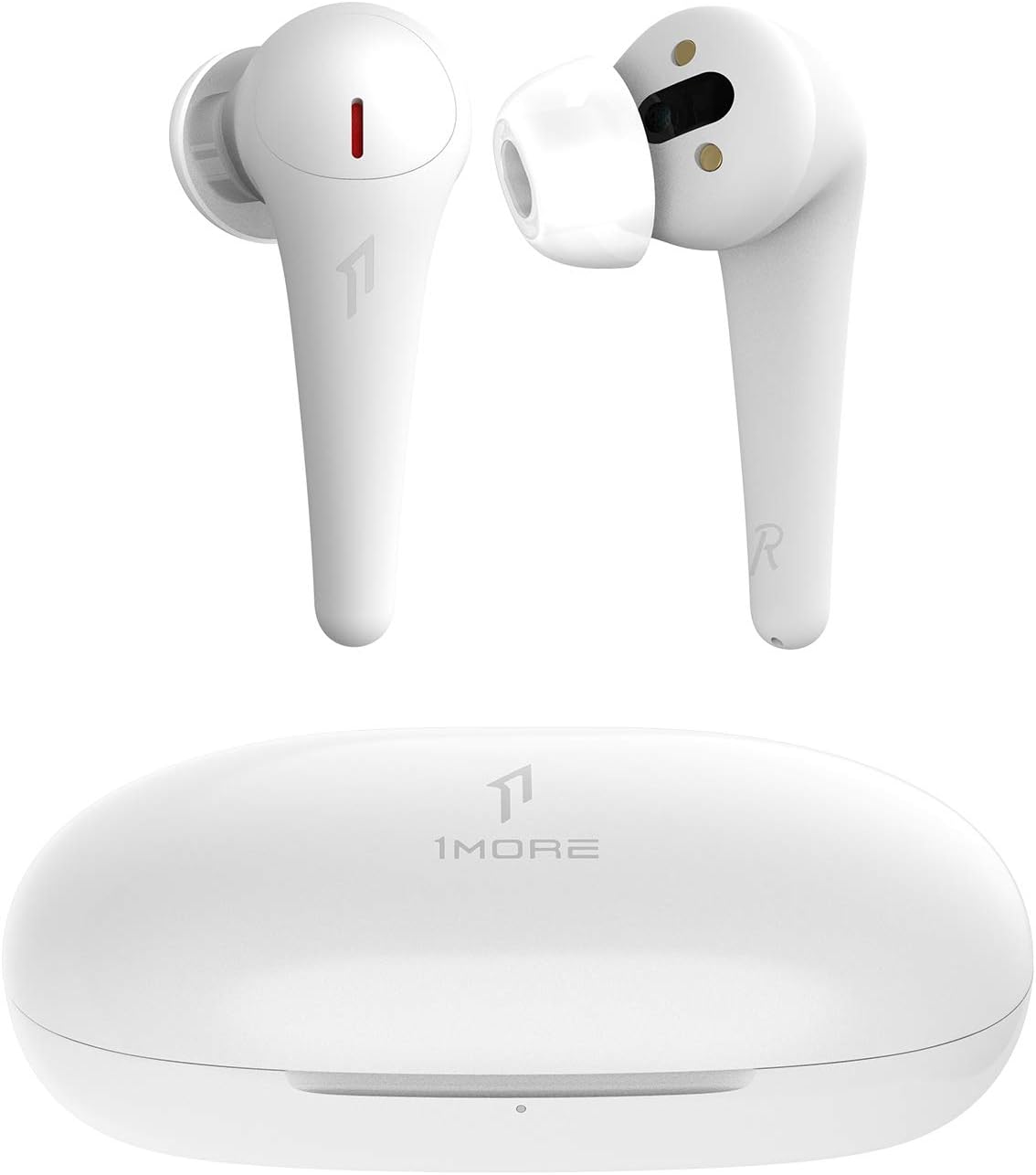 1MORE ComfoBuds Pro Noise Cancelling Earbuds, ANC True Wireless Earbuds Bluetooth 5.0, Multi Modes, Personalized EQ, 6 Mics, 28H Playtime, Fast Charge, in Ear Bluetooth Headphones, Blue