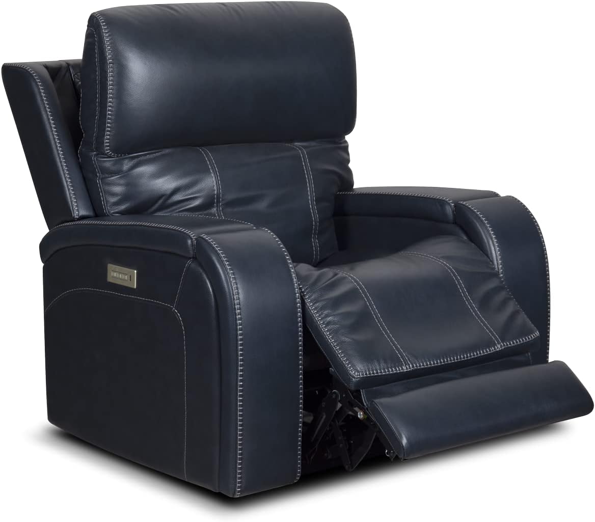 Barcalounger 9PHL-1188 Glenwood Power Recliner, Rainer Ocean