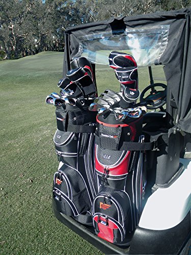 Founders Club Generation 2 Organizer Golf Cart Bag for Men with 14 Way Head Lock Anti Rattle Divider Top