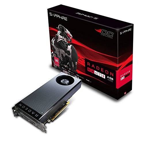Sapphire Technology Radeon RX 470 4GB GDDR5 w/BP PCI-E HDMI 3xDP