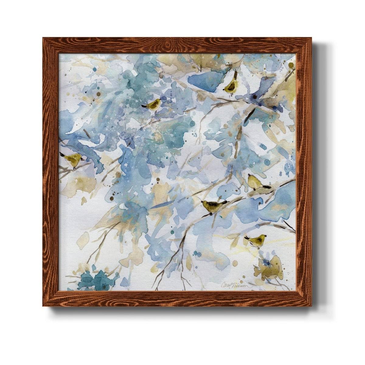 Topaz Spring II-Premium Framed Canvas - Ready to Hang - 34.5x34.5 - Maple