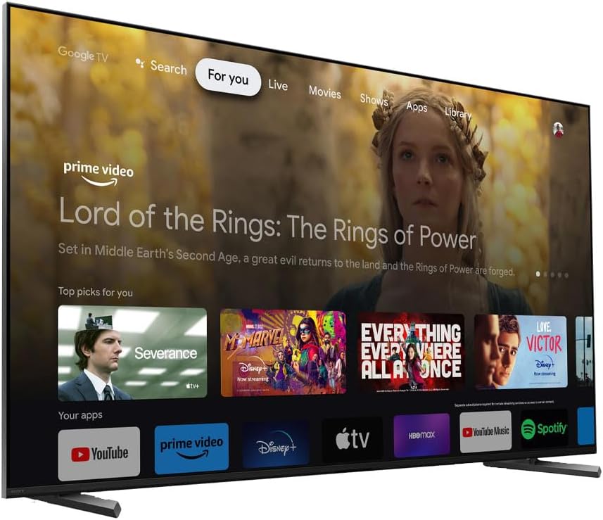 Sony XR55X90L Bravia XR 55 inch X90L 4K HDR Full Array LED Smart TV 2023 Model (Renewed)