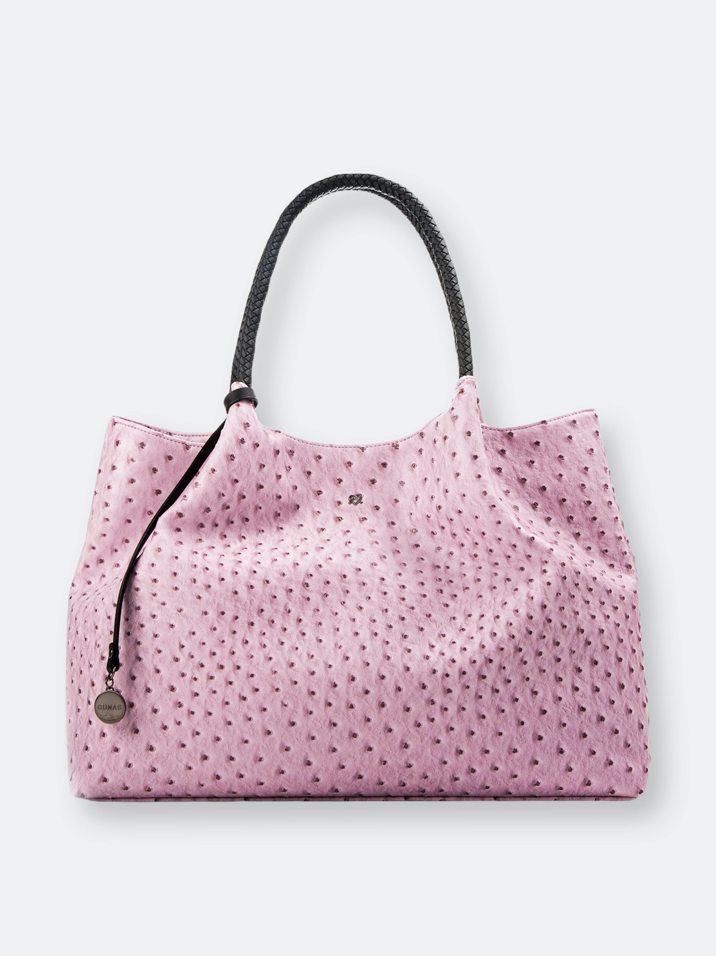 GUNAS New York Naomi - Lavender Vegan Leather Tote Bag - Purple