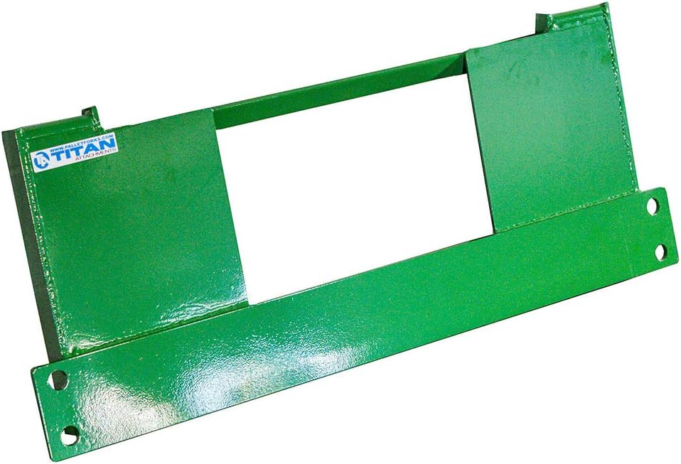 Titan Attachments Quick Tach Adapter Fits Skid Steer and Converts to a Hook and