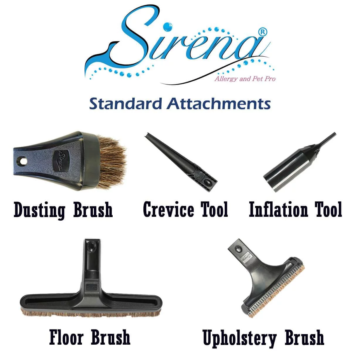 Sirena Vacuum Cleaner With Water Filtration Bundle
