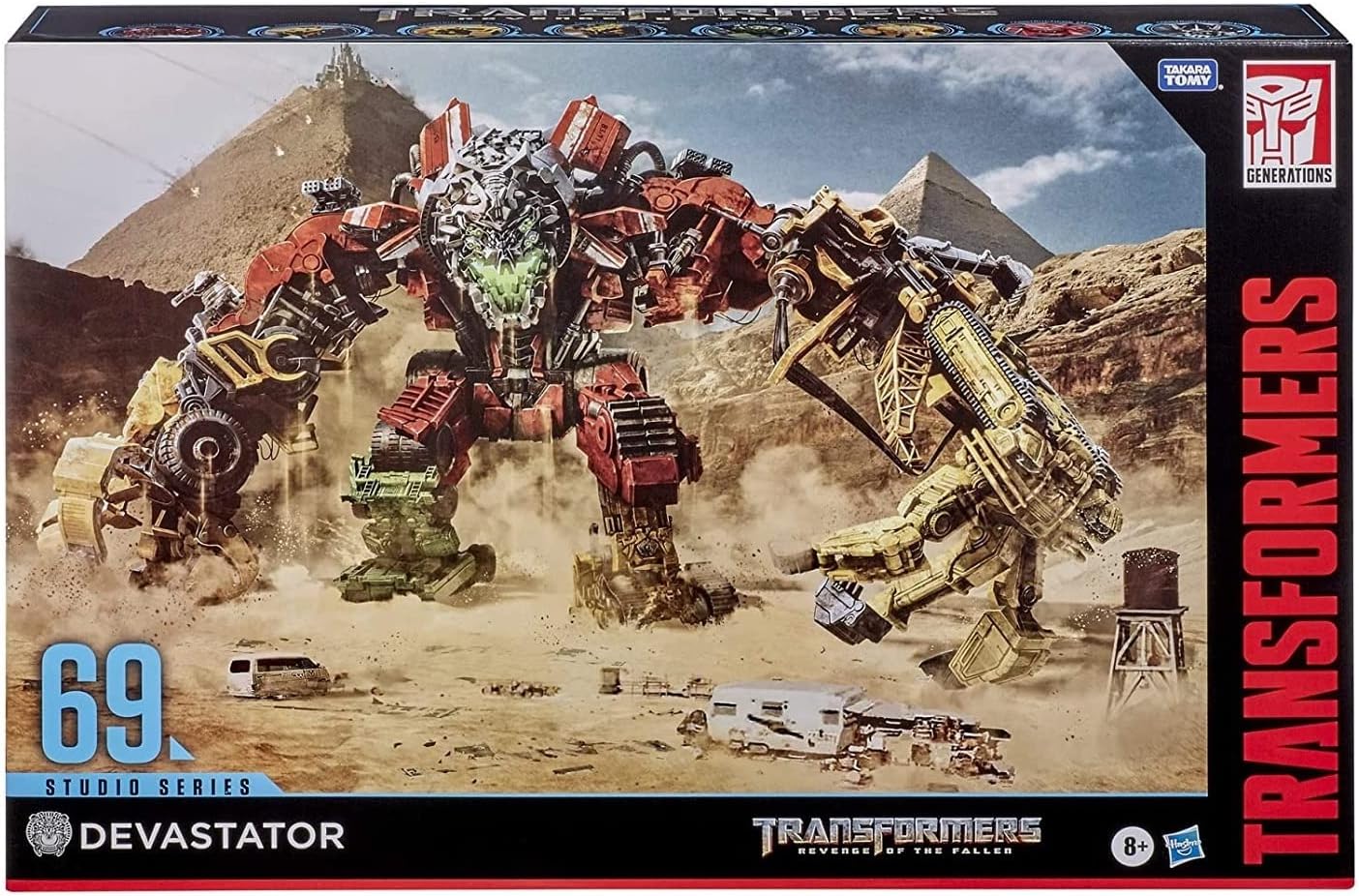 Hasbro Transformers Studio Series Revenge of The Fallen Devastator Constructicon Combiner Set, Ages 8 and up