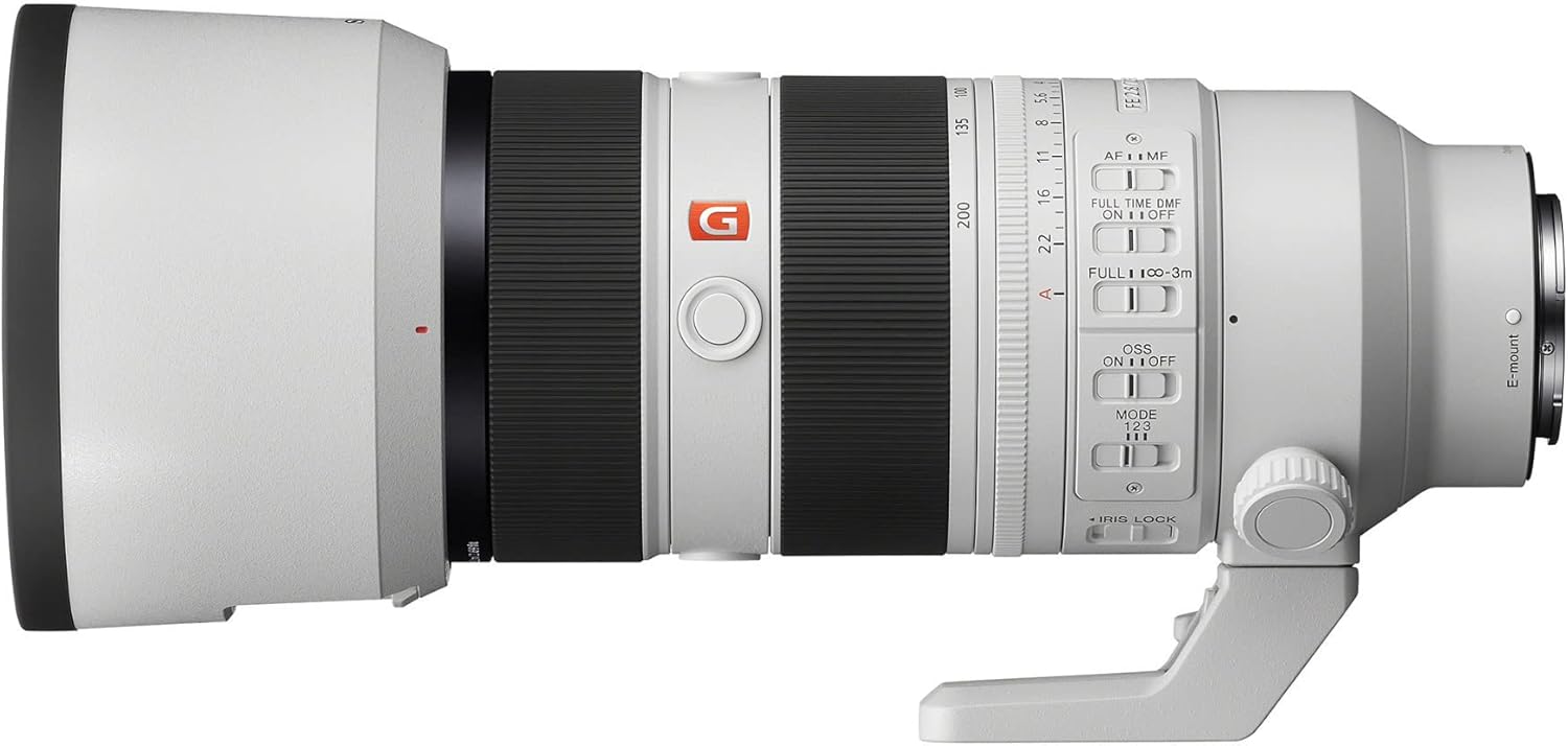 Sony FE 70-200mm F2.8 GM OSS II Full-Frame Constant-Aperture Telephoto Zoom Lens (SEL70200GM2) Bundle with Weatherproof Hard Case with Customizable Foam (18 x 14 x 7 Inch) (2 Items)