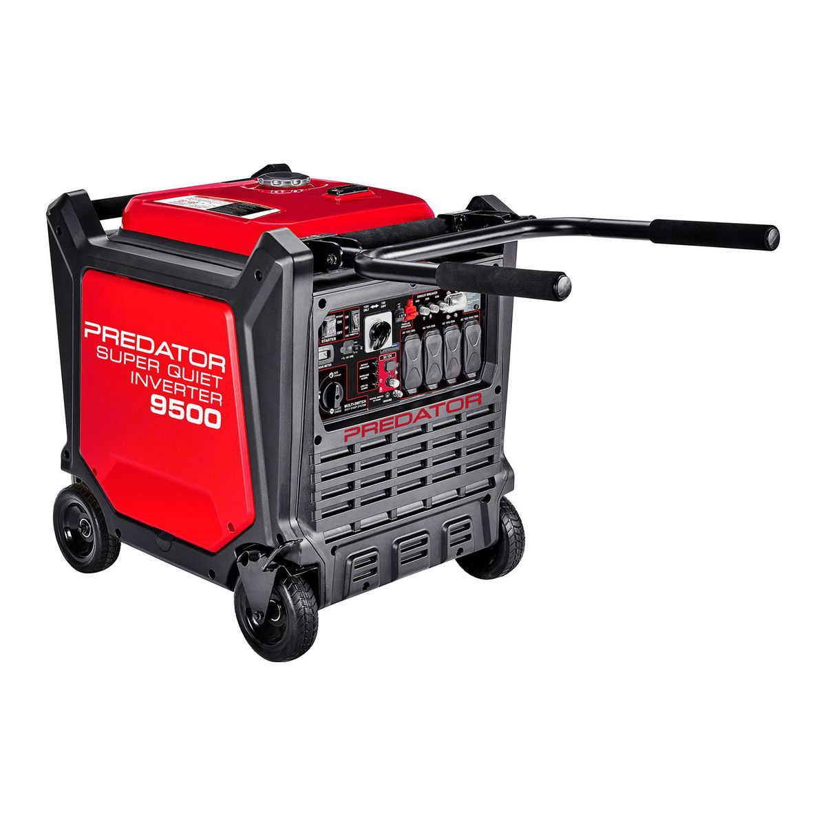 PREDATOR 9500 Watt SUPER QUIET Inverter Generator with CO SECURE Technology, EPA
