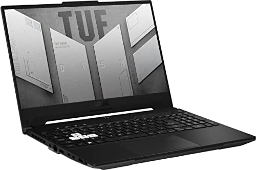ASUS TUF Gaming A15 (2023) Gaming Laptop, 15.6” FHD 144Hz, 100% sRGB Display, GeForce RTX 4050, AMD Ryzen 7 7735HS, 16GB DDR5, 1TB PCIe SSD, Wi-Fi 6E, Windows 11, FA507NU-DS74,Mecha Gray