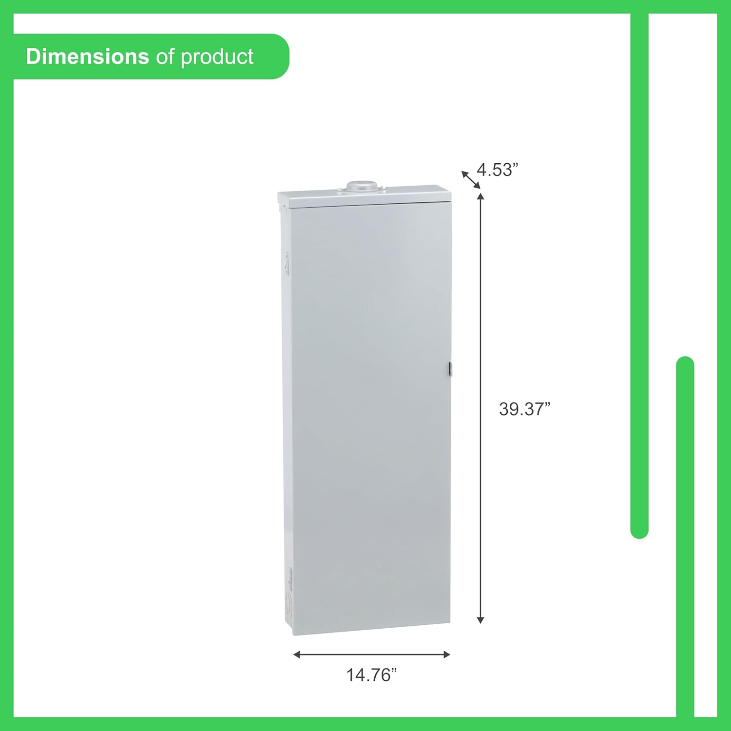 Square D - HOM4080M200PRB Homeline 200 Amp 40-Space 80-Circuit Outdoor Main Breaker Load Center (Plug-on Neutral Ready),