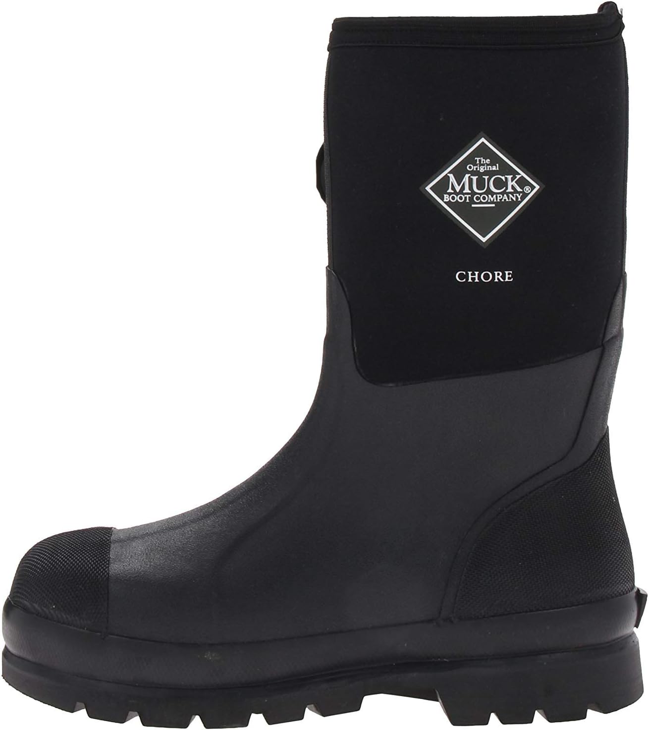Muck Boot Chore Classic Men's Rubber Work Boot (10, Black)