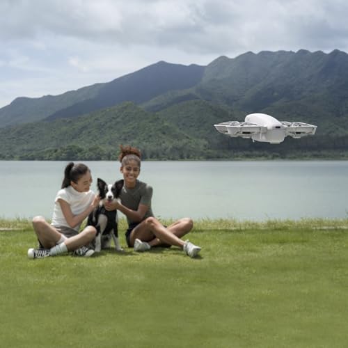 DJI Neo, Mini Drone with 4K UHD Camera for Adults, 135g Self Flying Drone that Follows You, Palm Takeoff, Subject Tracking, QuickShots, Stabilized Video, Built-In Propeller Guard (Controller-Free)