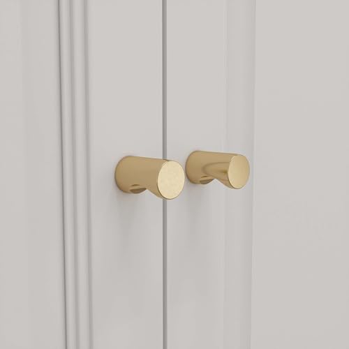 78.74” 6-Door Large Armoire Wardrobe Closet, Bedroom Armoire with 3 Drawers & 2 Hanging Rod, Wooden Armoires and Wardrobe,White (70.9”W x 23.63”D x78.74”H)