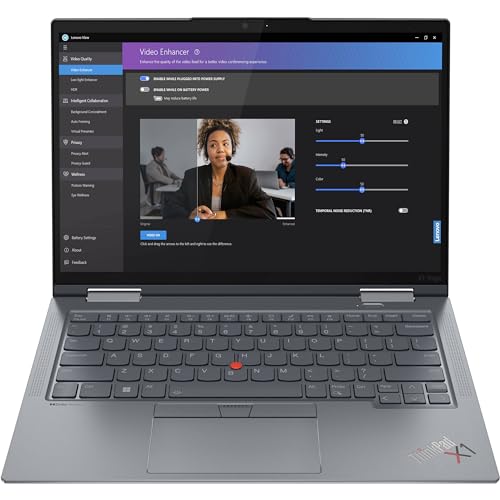 Lenovo ThinkPad X1 Yoga Gen6 2-in-1 Laptop | 14" WUXGA IPS Touch (400nits, 100% sRGB) | Intel 4-core i7-1165G7 Processor | 16GB DDR4 1TB SSD | Thunderbolt4 Rapid Charging Win10Pro Grey + HDMI Cable