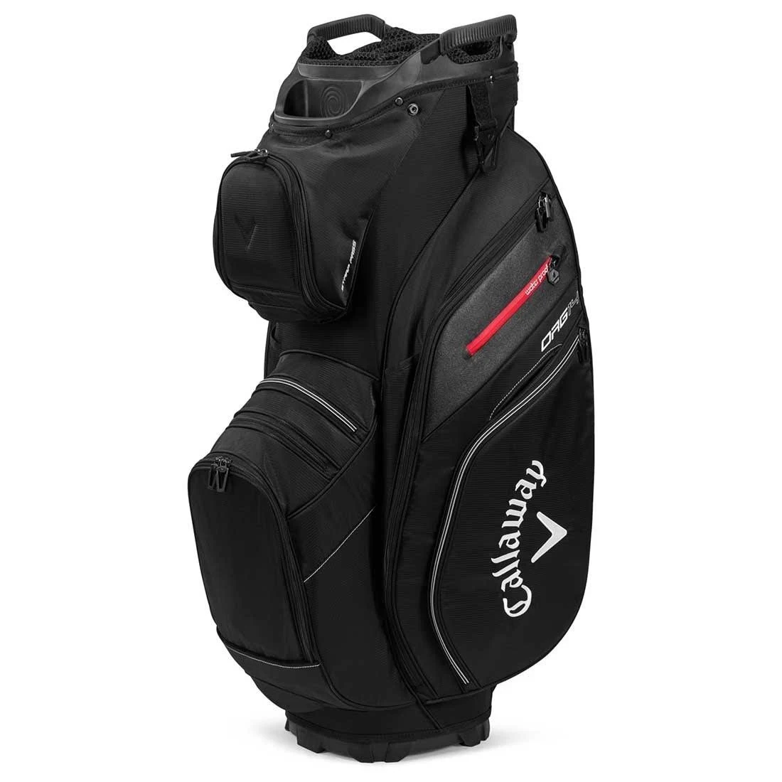 Callaway Golf 2020 Org 14 Cart Bag-White-Charcoal-Black-Red