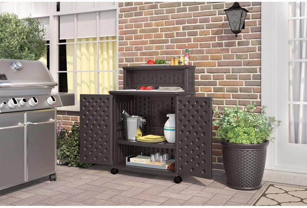 Suncast Patio Storage & Prep Station