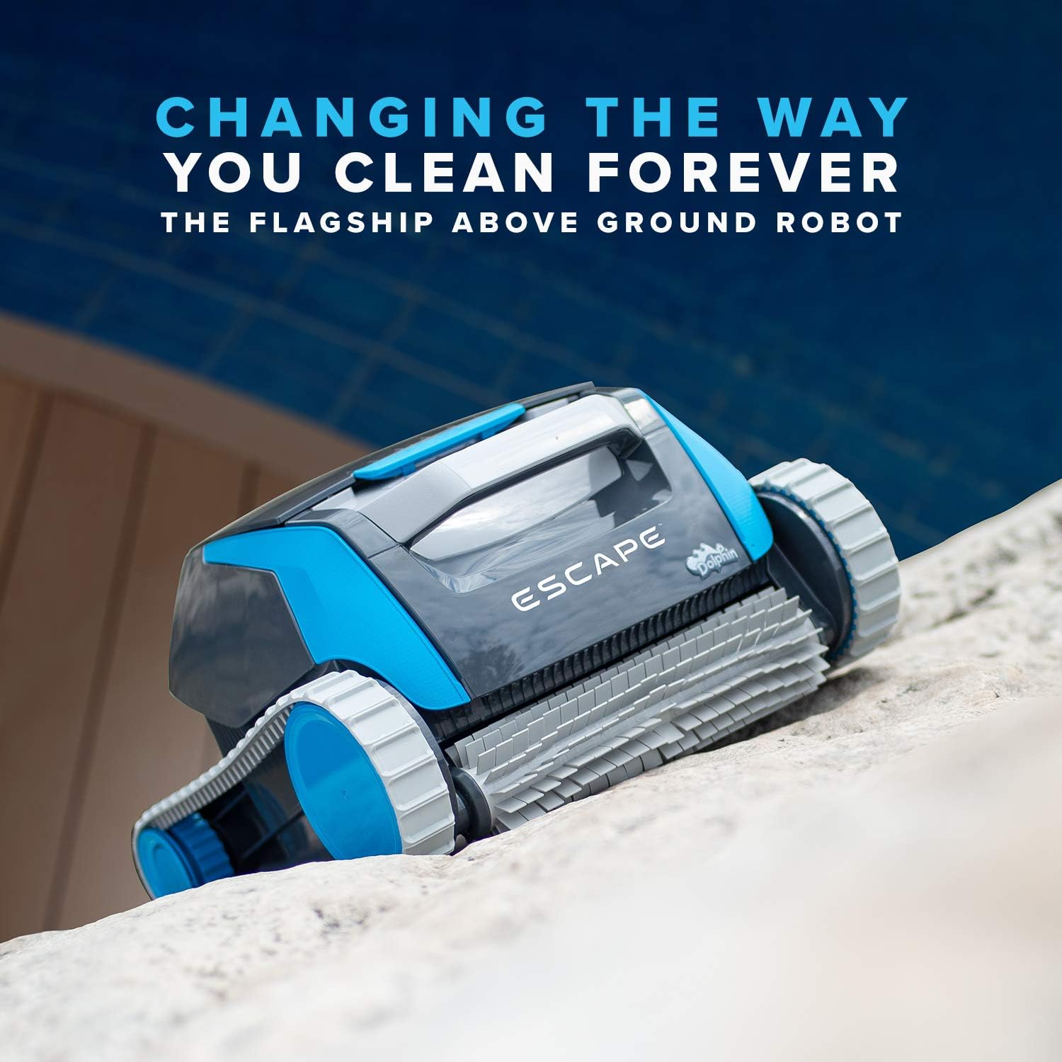 Dolphin Escape Robotic Above Ground Pool Cleaner