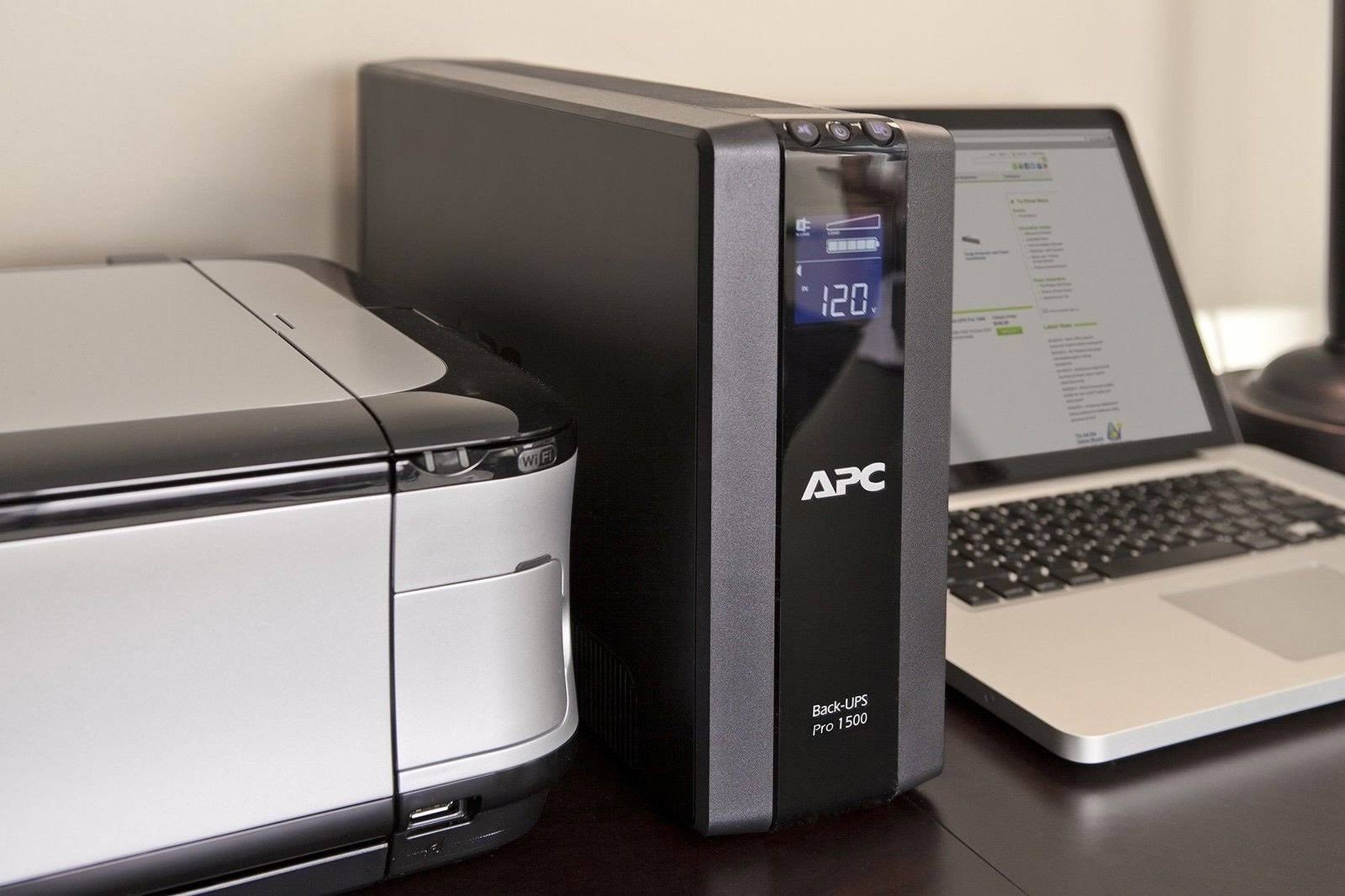 APC BR1500G Back-UPS Pro 1500VA 10-Outlet Uninterruptible Power Supply