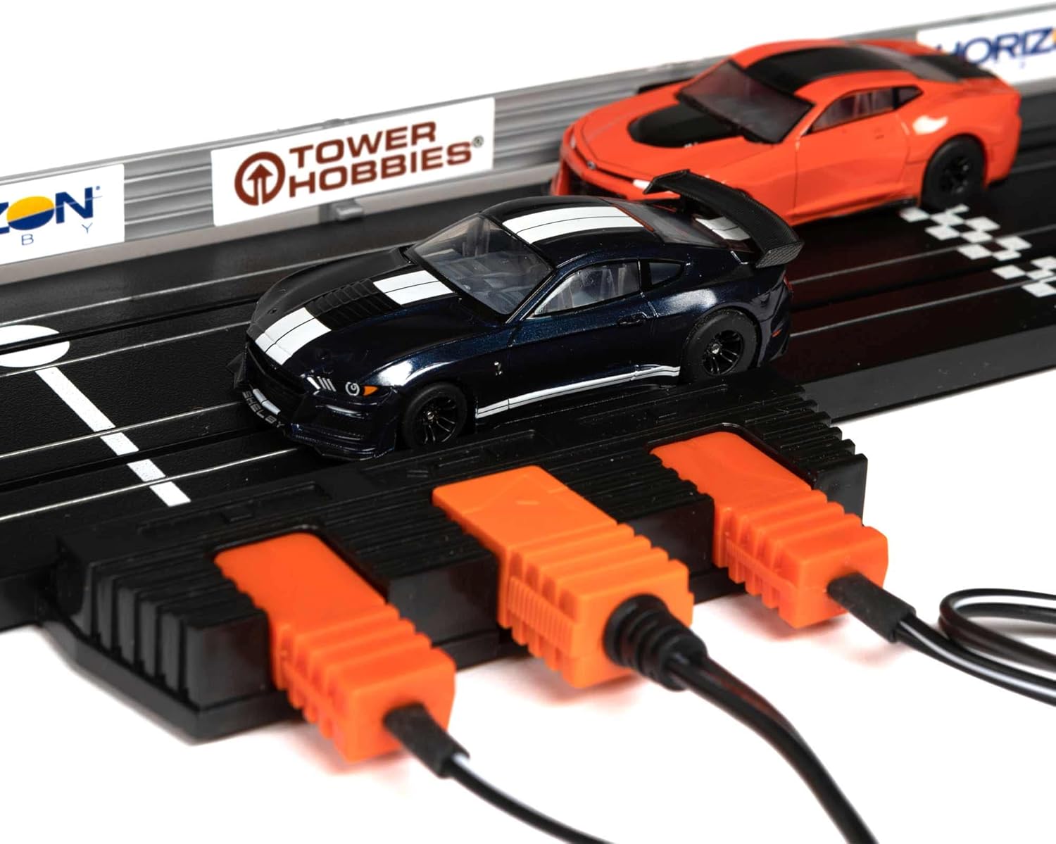 AFX/Racemasters Horsepower Shootout Set AFX22063 HO Slot Racing Sets
