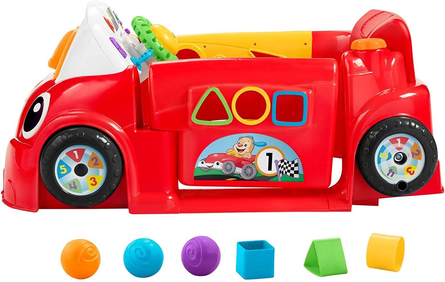 Fisher-Price Laugh u0026 Learn Crawl Around Car Activity Center - Red