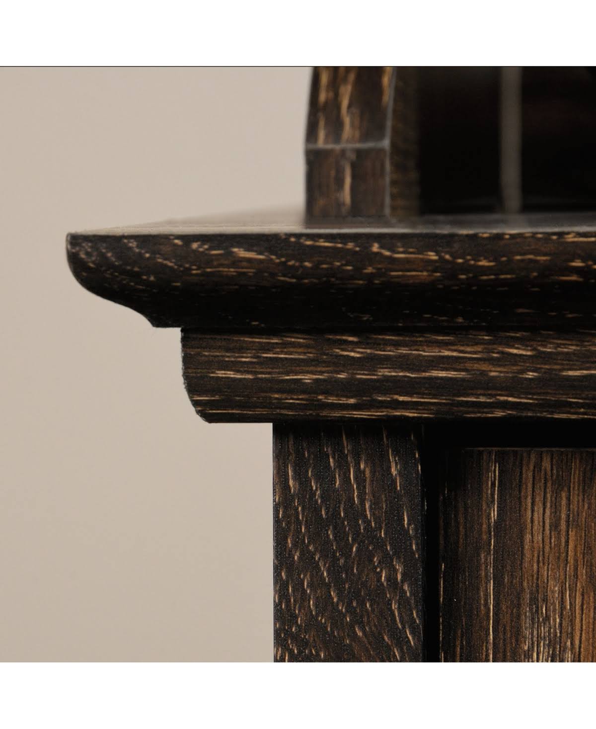Sauder Barrister Lane L Shaped Computer Desk, Iron Oak