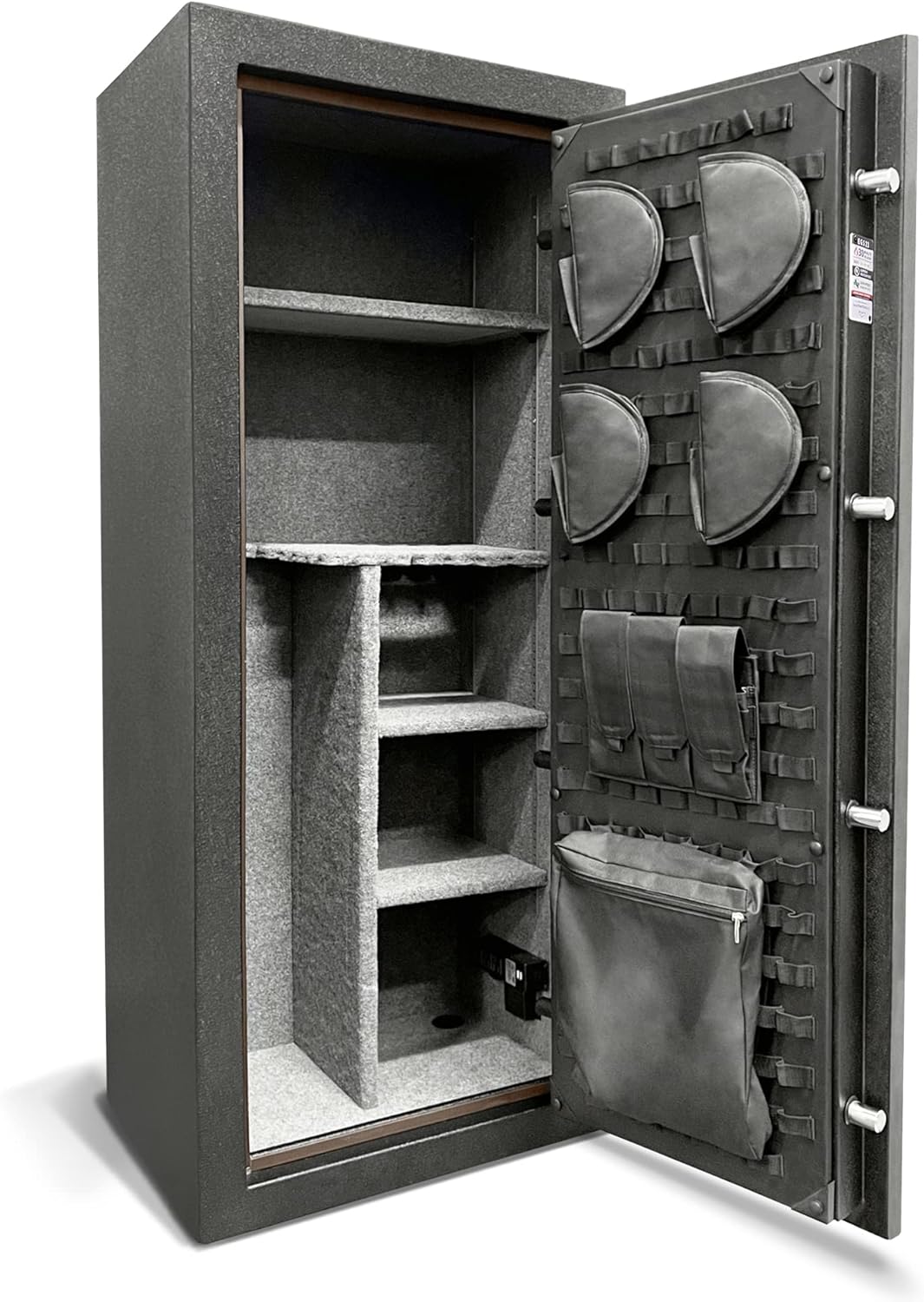 Stealth EGS23 Gun Safe Essential 23 Safe with 30 Minute Fire Protection CA DOJ Approved & 23 Long Gun Storage