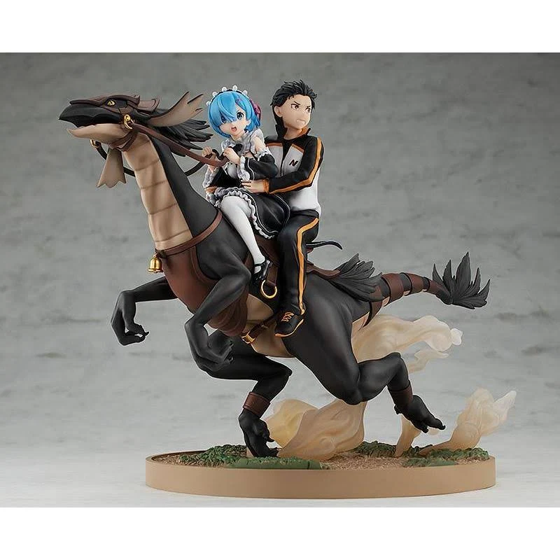 Kadokawa Rem u0026 Subaru Attack on The White Whale Ver. Re:Zero Starting Life in Another World Figure