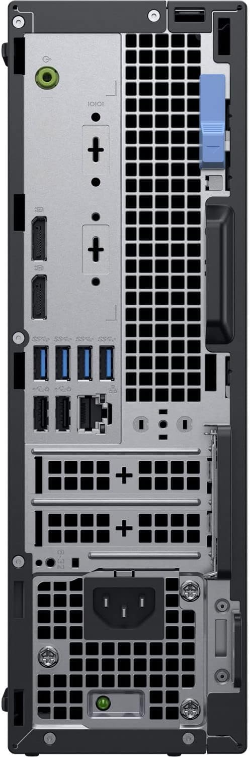 Dell Optiplex 5060 Desktop Computer | Hexa Core Intel i5 (3.2) 8GB DDR4 RAM 250GB SSD Solid State Windows 11 Professional Home or Office PC (Renewed), Black