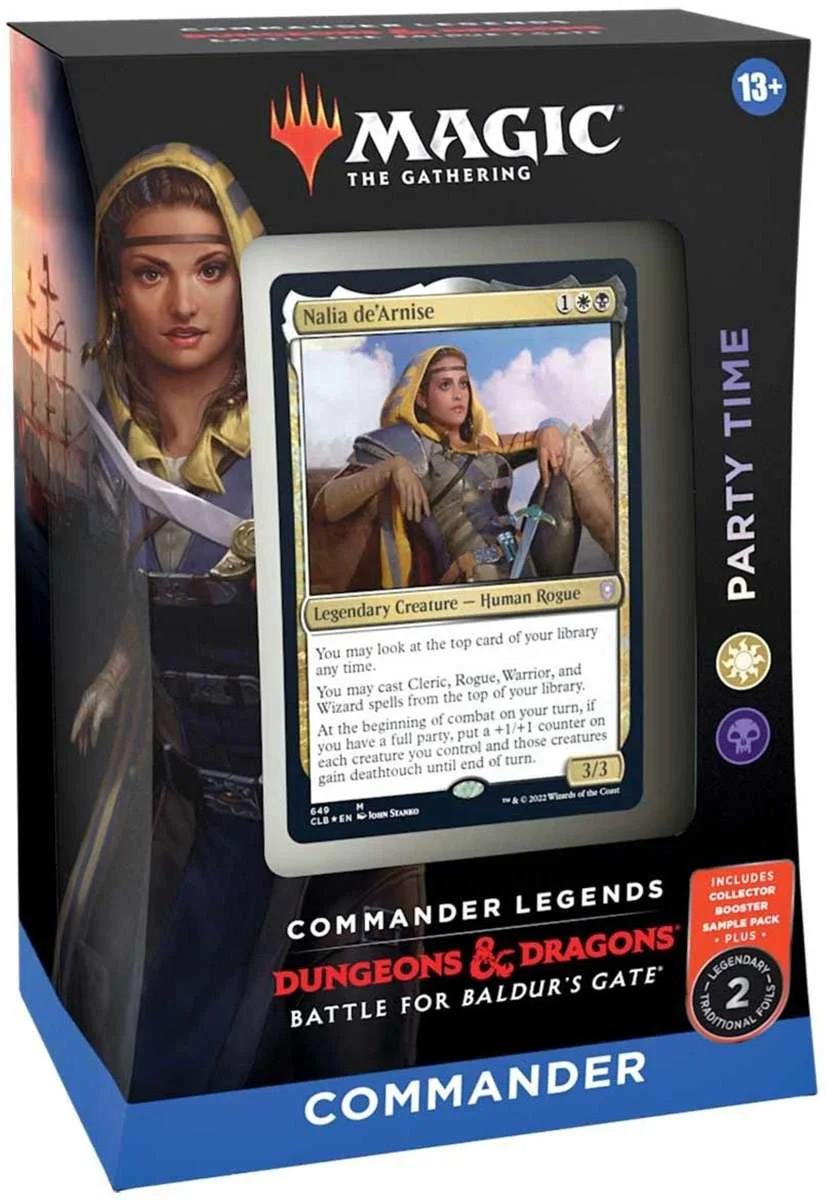 MtG Commander Legends Baldur's Gate Party Time Commander Deck