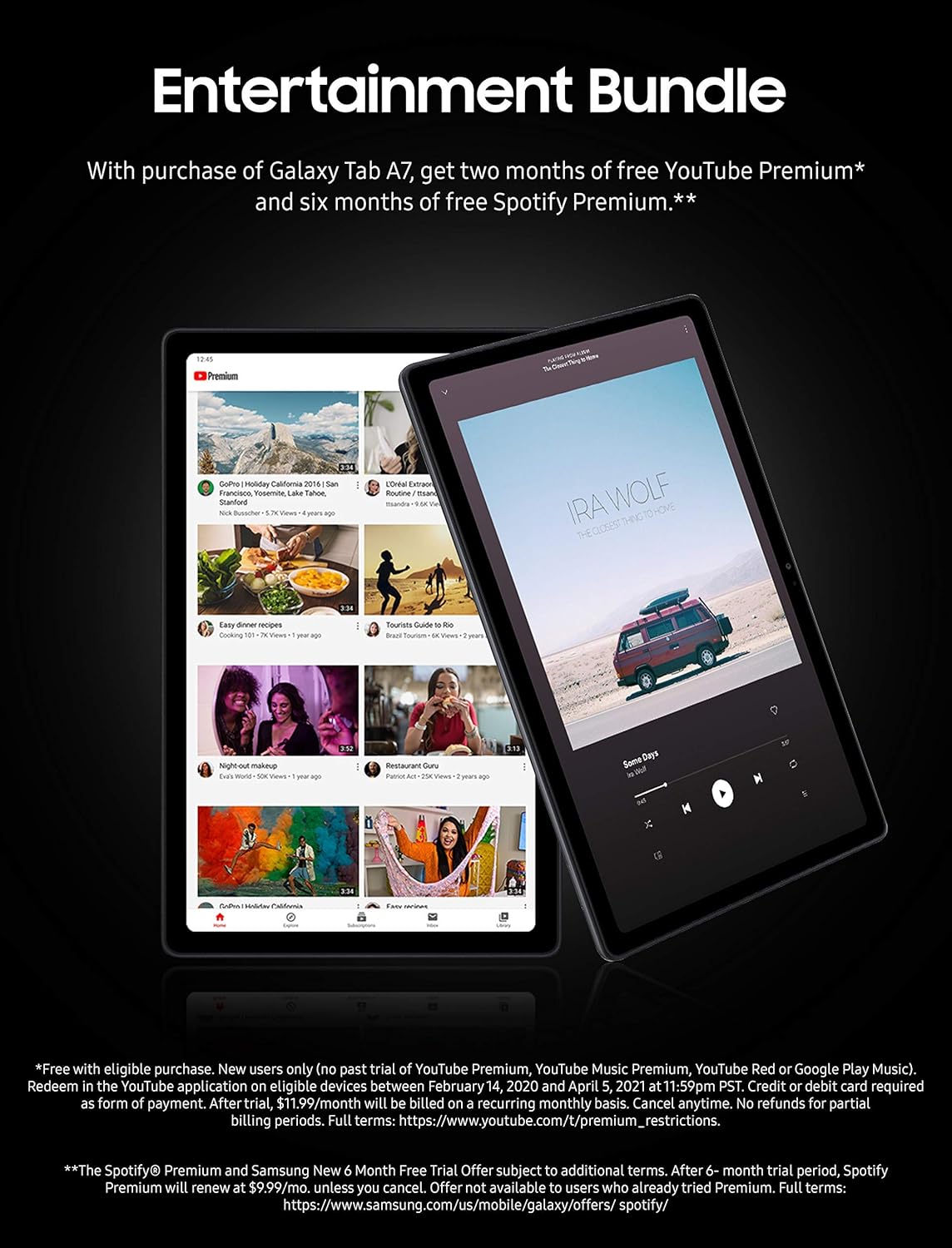 Samsung Electronics A7 Tablet 10.4 Wi-Fi 64 GB Gray (Renewed)