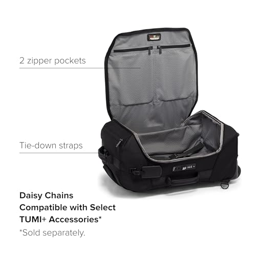 TUMI - Alpha Bravo International 2 Wheeled Duffel Backpack Carry-On - Ballistic Nylon - 21.8" X 14.0" X 9.0" - Black