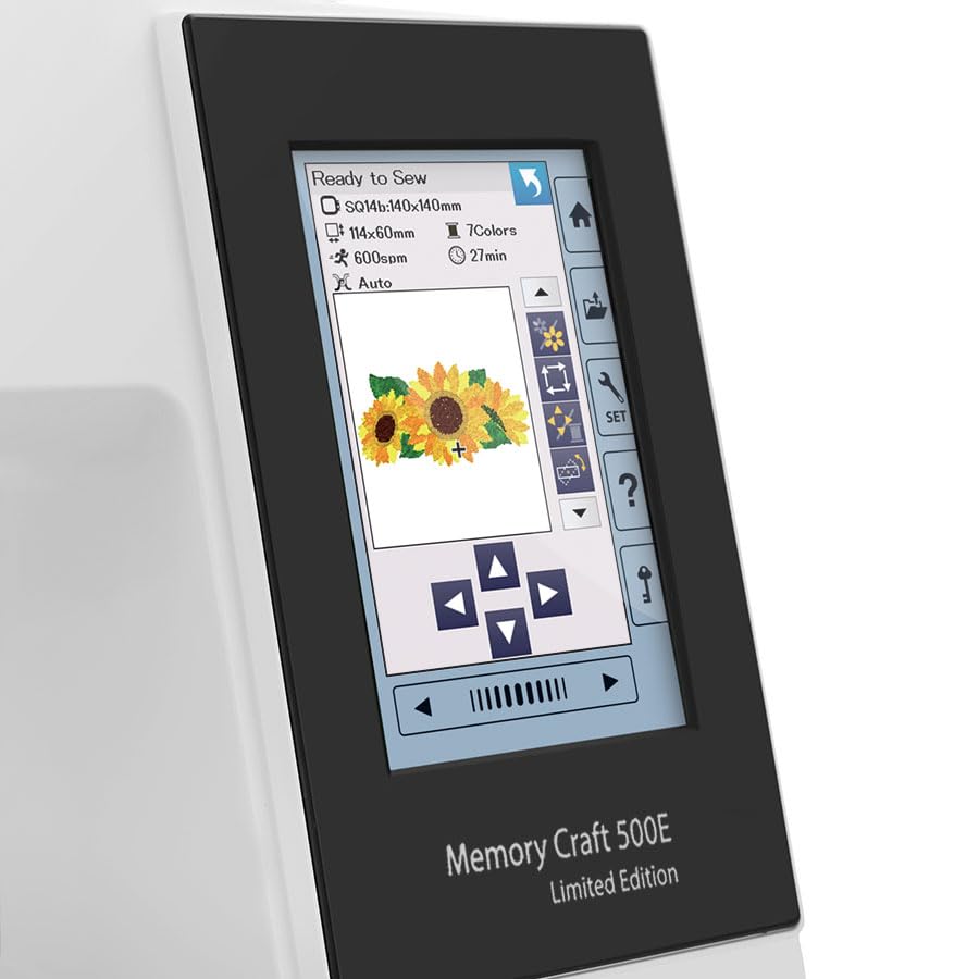 Janome Memory Craft 500E Embroidery Machine