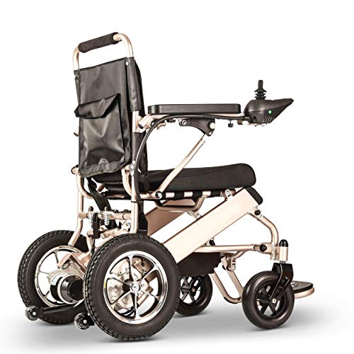 Fold and Travel Lightweight Electric Wheelchair Power Wheel Chair Motorized