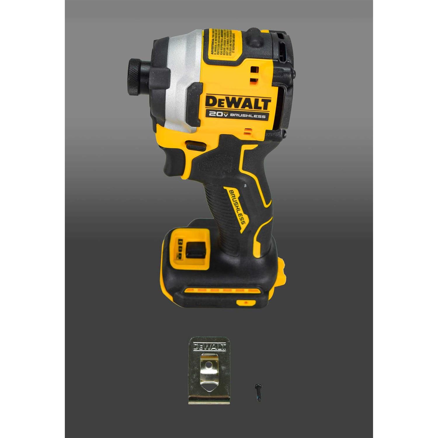 Dewalt DCF850B Atomic 20V MAX 1/4 in Brushless Cordless 3-Speed Impact Driver